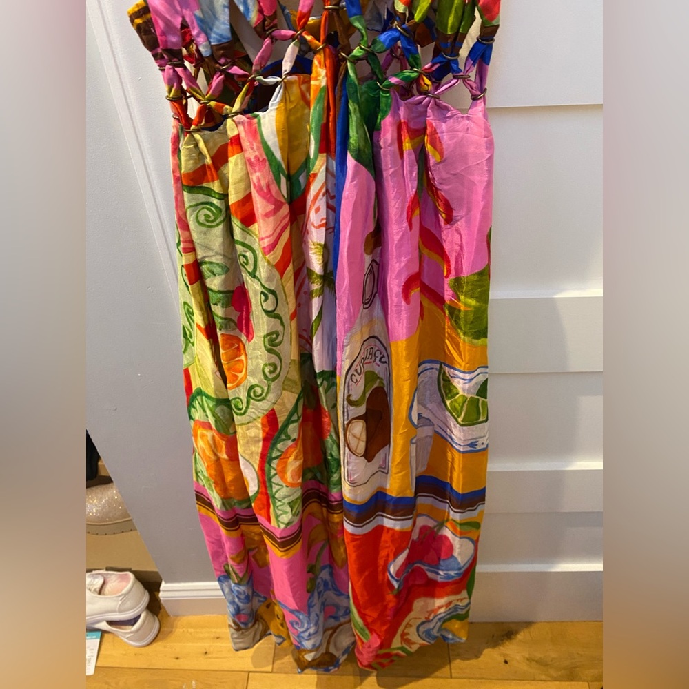 NWT FARM Rio Colorful Maxi Dress - Picture 5 of 15